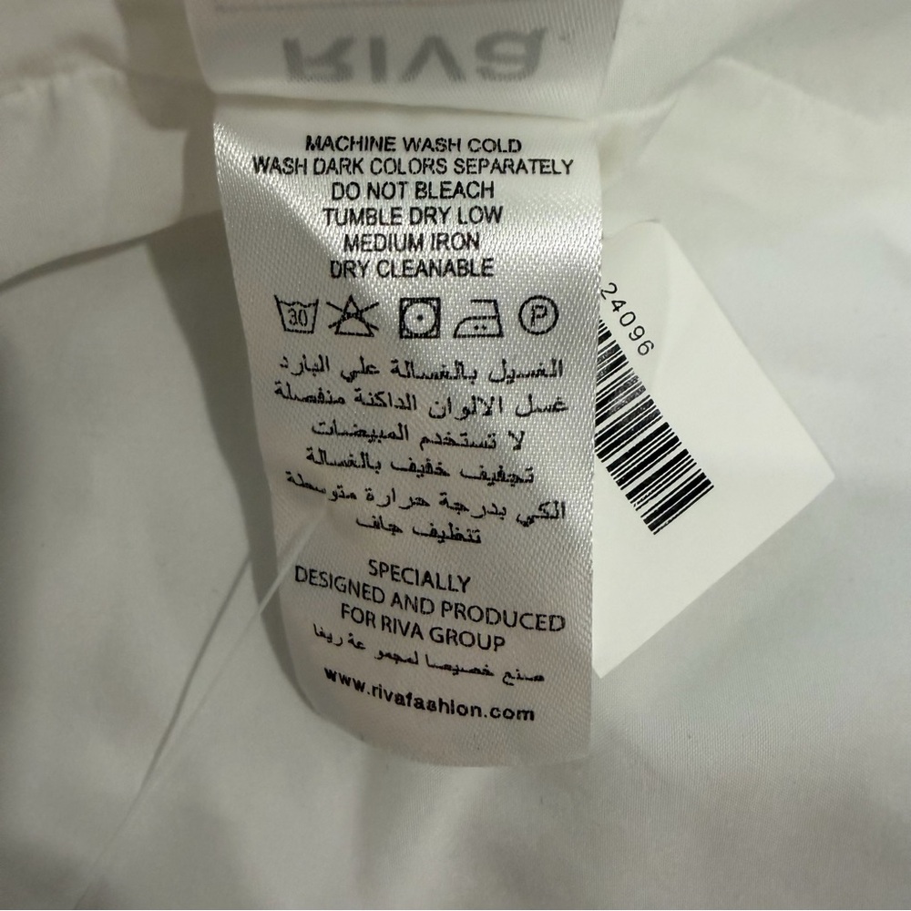 NWT Riva White Double-Breasted Sleeveless Trench Dress - Picture 8 of 14